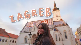 Zagreb, Croatia Travel Vlog: Our First Day In ZAGREB! 🇭🇷