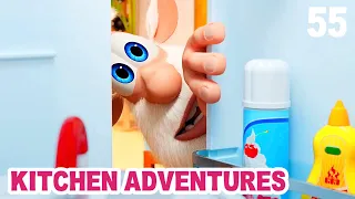 Booba - Kitchen Adventures (Episode 55) 🧀 🍖 Best Cartoons for Babies - Super Toons TV