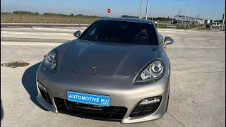 PORSCHE PANAMERA S 400 HP 0-200 km/h POV Test