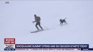 Snoqualmie Summit opens and ski season starts today! | FOX 13 Seattle