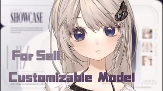 【Live2D Showcase】Customizable  Model For Sell -MIA