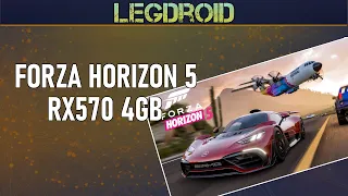 FORZA HORIZON 5 - RX570 4GB (Open World and Internal Benchmark)