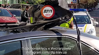 Авария ДТП в Киеве на Красноармейской 29.07.2017 Акура Тойота Лексус Митсубиши Ниссан