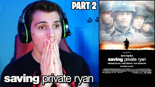 Saving Private Ryan (1998) Movie REACTION!!! (Part 2)
