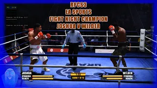 RPCS3 | PS3 Emulator | Fight Night Champion | Anthony Joshua v Deontay Wilder | who wins? 4K