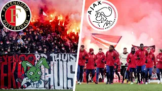Feyenoord & Ajax Fans CRAZY Atmosphere in Training Ahead of the De Klassieker