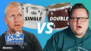 Single vs. Double Headed Toms - What is the Ultimate Drum Sound? | The Drum Department 🥁 (Ep.37)