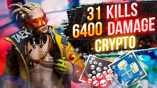 ЗР-90! 31 KILLS & 6400 DAMAGE ON CRYPTO.EXE ! крипто гайд апекс легенд реликвия apex legends