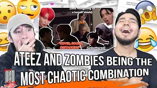 ATEEZ and Zombies being the most chaotic combination | REACTION