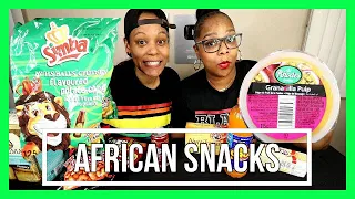 TRYING AFRICAN SNACKS FOR THE FIRST TIME!