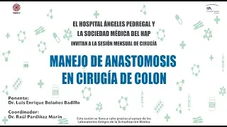 Manejo de Anastomosis en Cirugía de Colon