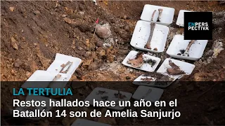 Restos hallados hace un año en el Batallón 14 son de Amelia Sanjurjo