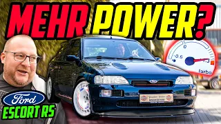 Große KLAPPE, viel DAHINTER? - Ford Escort Cosworth RS Turbo - MEHR DRUCK als erwartet?