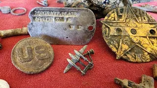 Uncovering The Secrets Of An Underwater Dump: Mysterious Ww2 Id Tags, Relics, And Silver Coins!