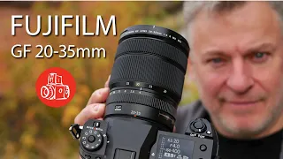 FUJIFILM GF 20-35mm F4 Lens for GFX Camera Review