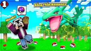 MINECRAFT PIXELMON * TẬP 1 | LỘC GẶP RỒNG THẦN RAYQUAZA😱HÀNH TRÌNH MỚI TRONG THẾ GIỚI POKEMON🤩