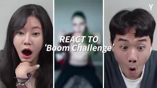 Korean Guy&Girl React To TikTok ‘Boom’ Challenge |