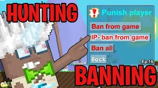 Hunting & BANNING Scammers (hackers) Ep. 16 - Growtopia