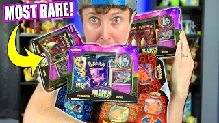 One Of The *MOST RARE HIDDEN FATES CARDS* pulled in a BIG POKEMON TIN & PACK OPENING!