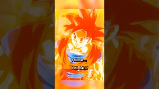 Goku achieving ssj god on his own! 「dbs edit」#goku  #supersiayangod #dragonballsuper#anime #shorts