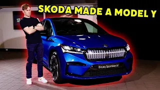 FIRST LOOK at the 2023 Skoda Enyaq Sportline Coupe!