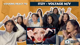 COUSINS REACT TO ITZY「Voltage」Music Video