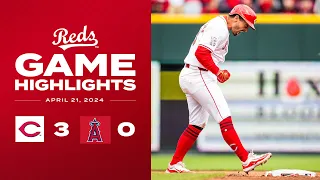 Angels vs. Reds Game Highlights (4/21/24) | MLB Highlights