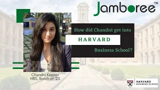 How Chandni got into Harvard Business School?  | Jamboree Education