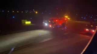 Raw video: Steelers plane makes emergency landing in Kansas City after leaving Las Vegas
