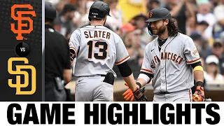 Giants vs. Padres Game Highlights (10/5/22) | MLB Highlights