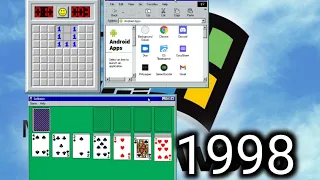 Я попал в 1998 год | Win 98 Simulator