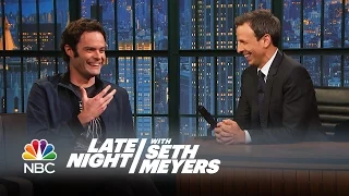 Bill Hader Reveals All the Things Seth Taught Him at SNL - Late Night with Seth Meyers