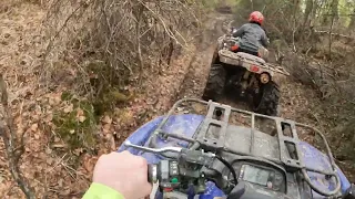 riding four-wheeler