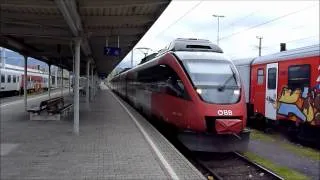 4024 115-0,  Bombardier Talent, Villach Hauptbahnhof, Oostenrijk 2012, 23 april 2012