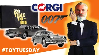 No Time To Die New Corgi James Bond Aston Martin DB5 & V8 Toytuseday