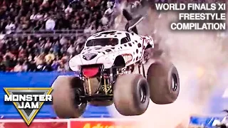 THROWBACK: World Finals XI Freestyle Compilation | Monster Jam