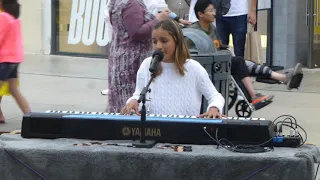 2019 07 26 A 12 year old Sarah Angel Carrion on 3rd Street Promenade