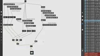 Max MSP - Randomized 3x Oscillator Synth w/ Variable Volume Envelope