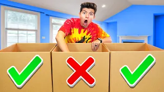 Don't Choose the Wrong MYSTERY Box with My Little Brother!