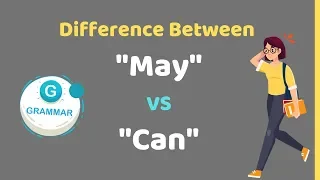 How to Use MAY and CAN? English Modals Differences - Basic English Grammar