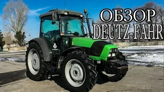 Трактор DEUTZ-FAHR AGROFARM 115G Обзор