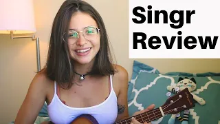 Pro Singer Ariel Mançanares's review of Justin's SINGR for learning to sing