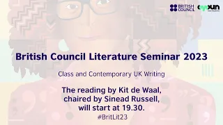 British Council Literature Seminar | Reading by Kit de Waal