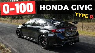 2023 Honda Civic Type R review: 0-100, 1/4 mile & engine sound