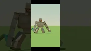 IRON GOLEM VS ZOMBIES 🧟🧟