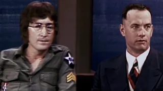 Forrest Gump and John Lennon - The Dick Cavett Show