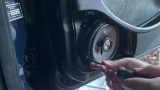 Mercedes W202 Door Speaker Upgrade!