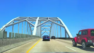 [4K HDR] Jacksonville, Florida: Driving I-95 to Southern Georgia - ASMR Soundscapes