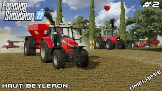 Preparing FIELDS and making HAY | Animals on Haut-Beyleron | Farming Simulator 22 | Episode 2