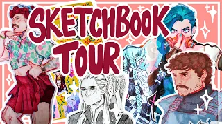 ✨Sketchbook Tour 11✨ || My thickest book so far😳